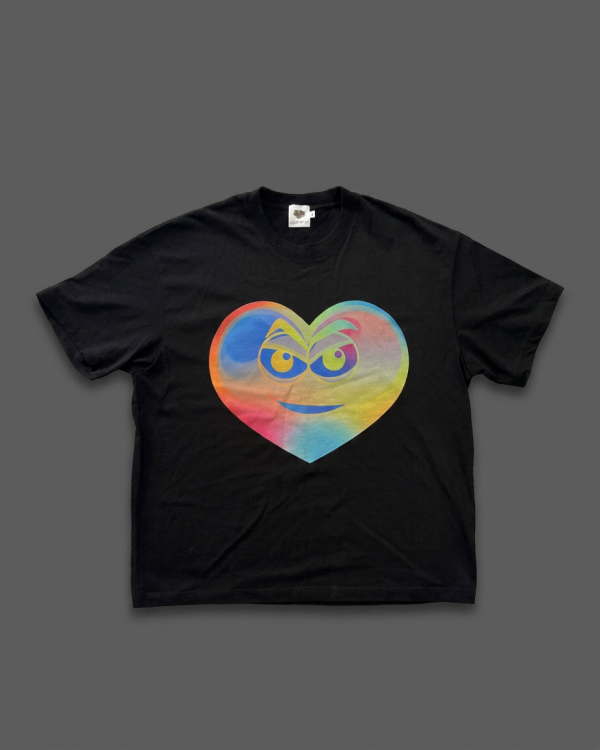 Rainbow Heart Logo Tee