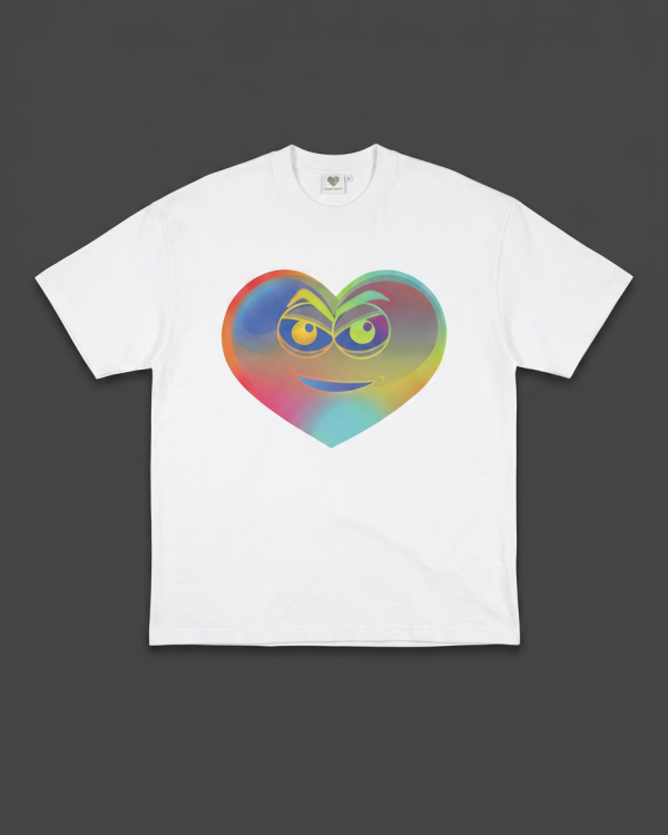 Rainbow Heart Logo Tee